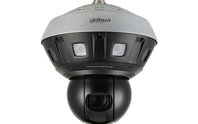 8x2MP Multi-Sensor Panoramic IP Kamera+PTZ Kamera
