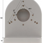 Dome Kamera Ayağı 10 ÇAP DM10